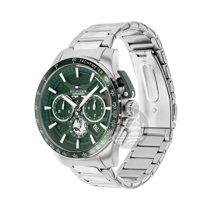Tommy Hilfiger Horloge TH1792293 Bank Multi-Functie Groen - Afbeelding 3